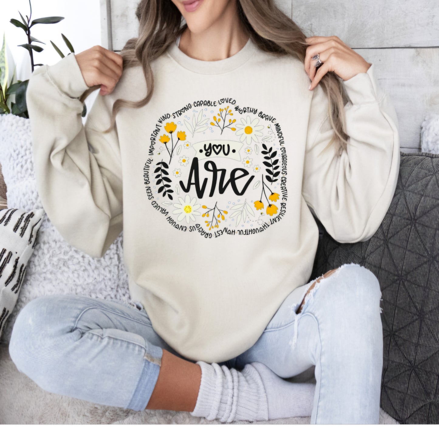 You Are Enough Sweatshirt